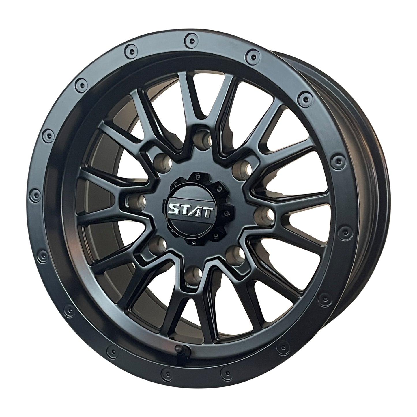STAT-01 Satin Black 14x7