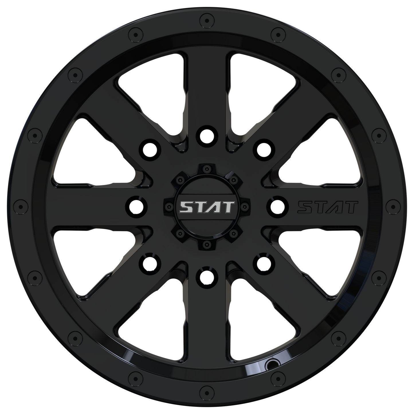 STAT-02 Gloss Black 14x7