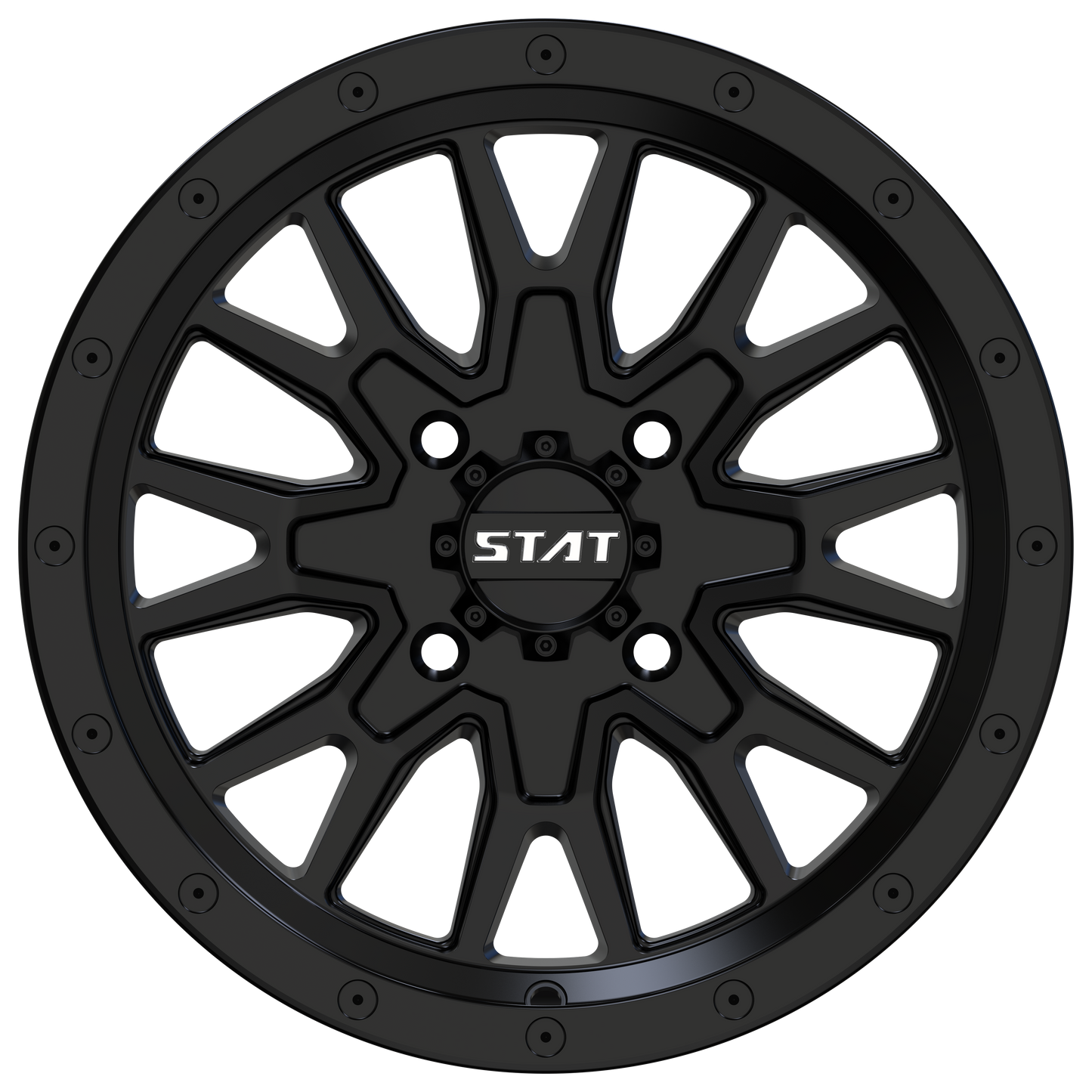 STAT-01 Satin Black 14x7