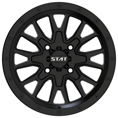 STAT-01 Satin Black 14x7