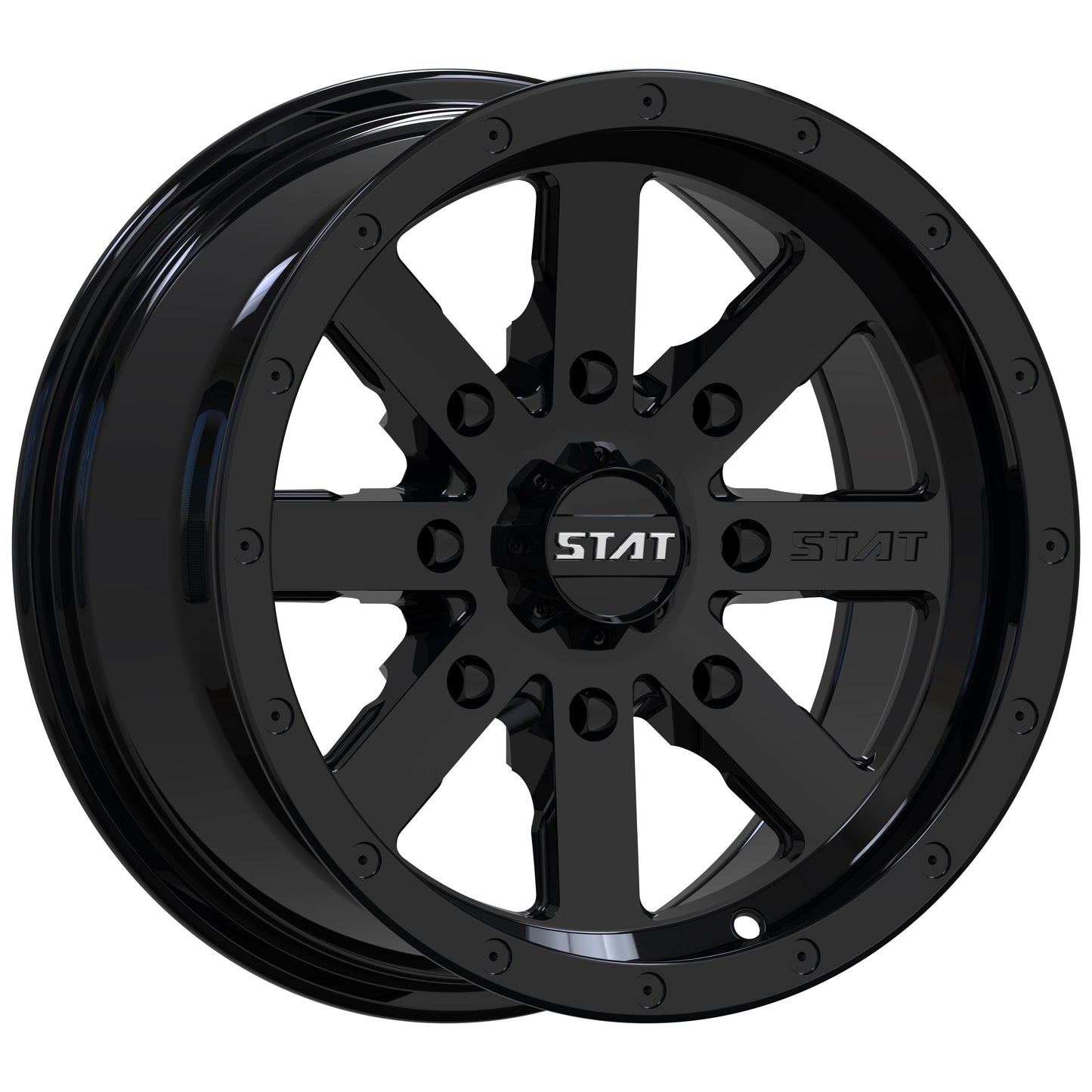 STAT-02 Gloss Black 14x7