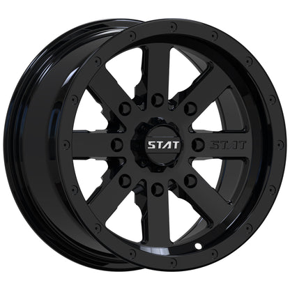 STAT-02 Gloss Black 14x7